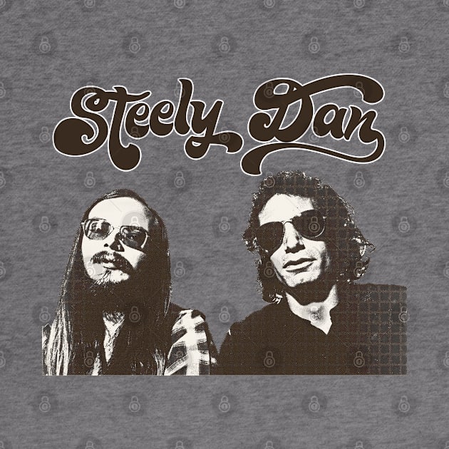 Retro Style Steely Dan Fan Art Design by CultOfRomance